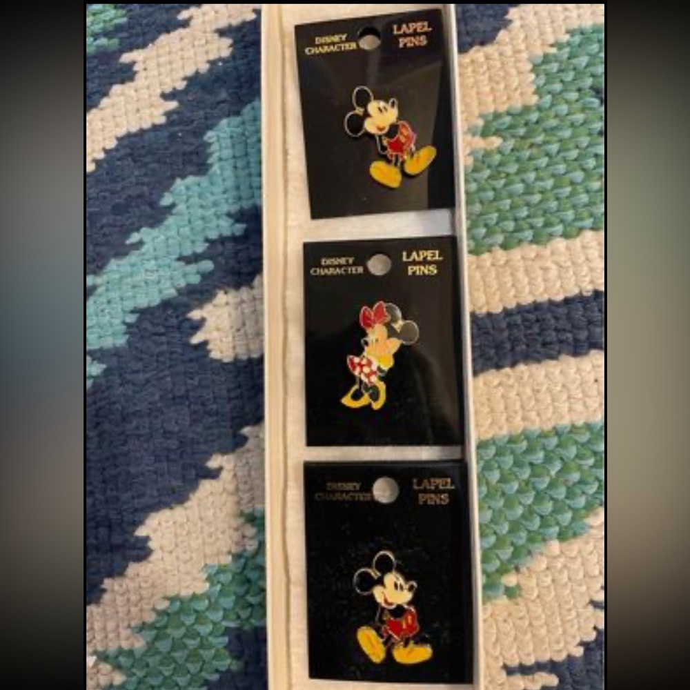 Disney Vintage lapel pin set for sale!